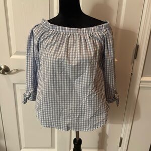 Off the shoulder boho top